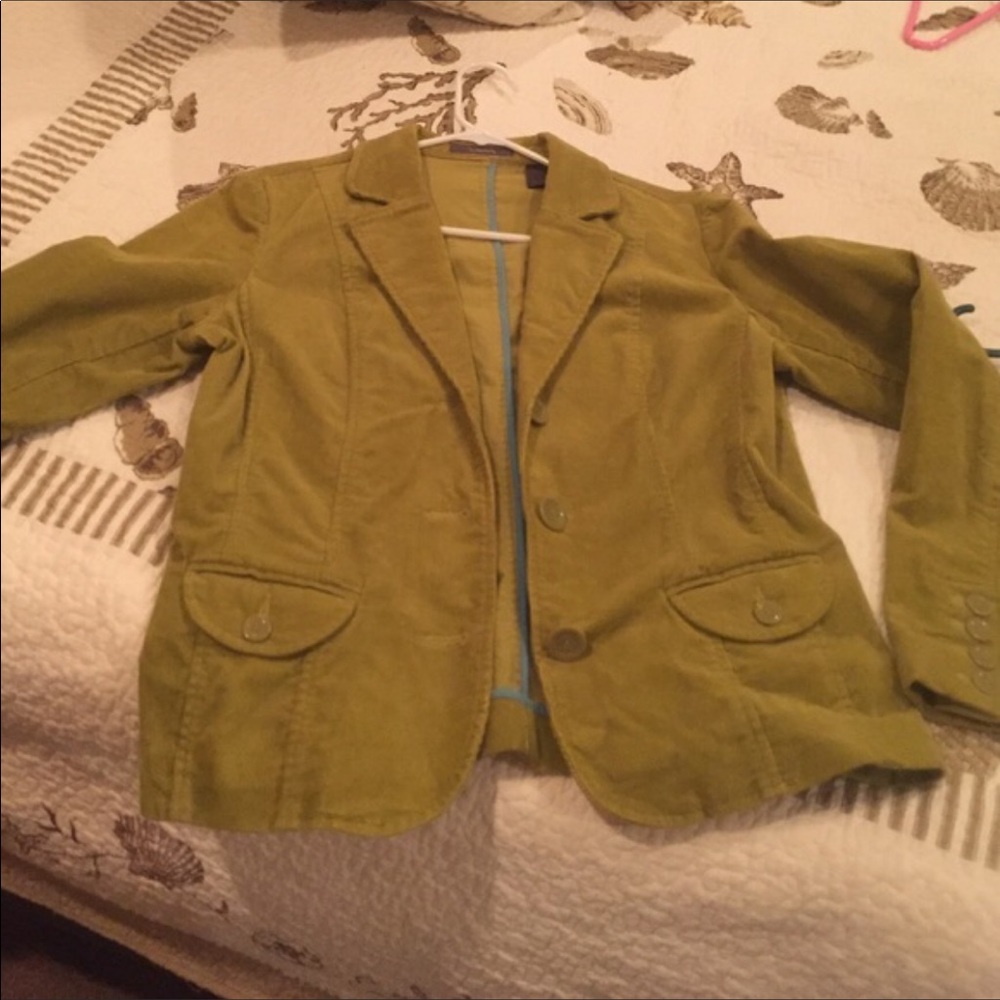 Corduroy jacket - slim form fitting fit Size 8